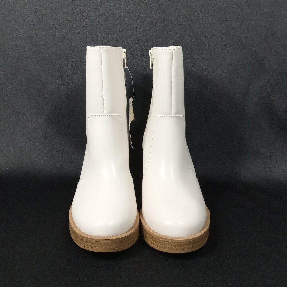 Universal Thread Jenna Beige Platform Heeled Boot… - image 3